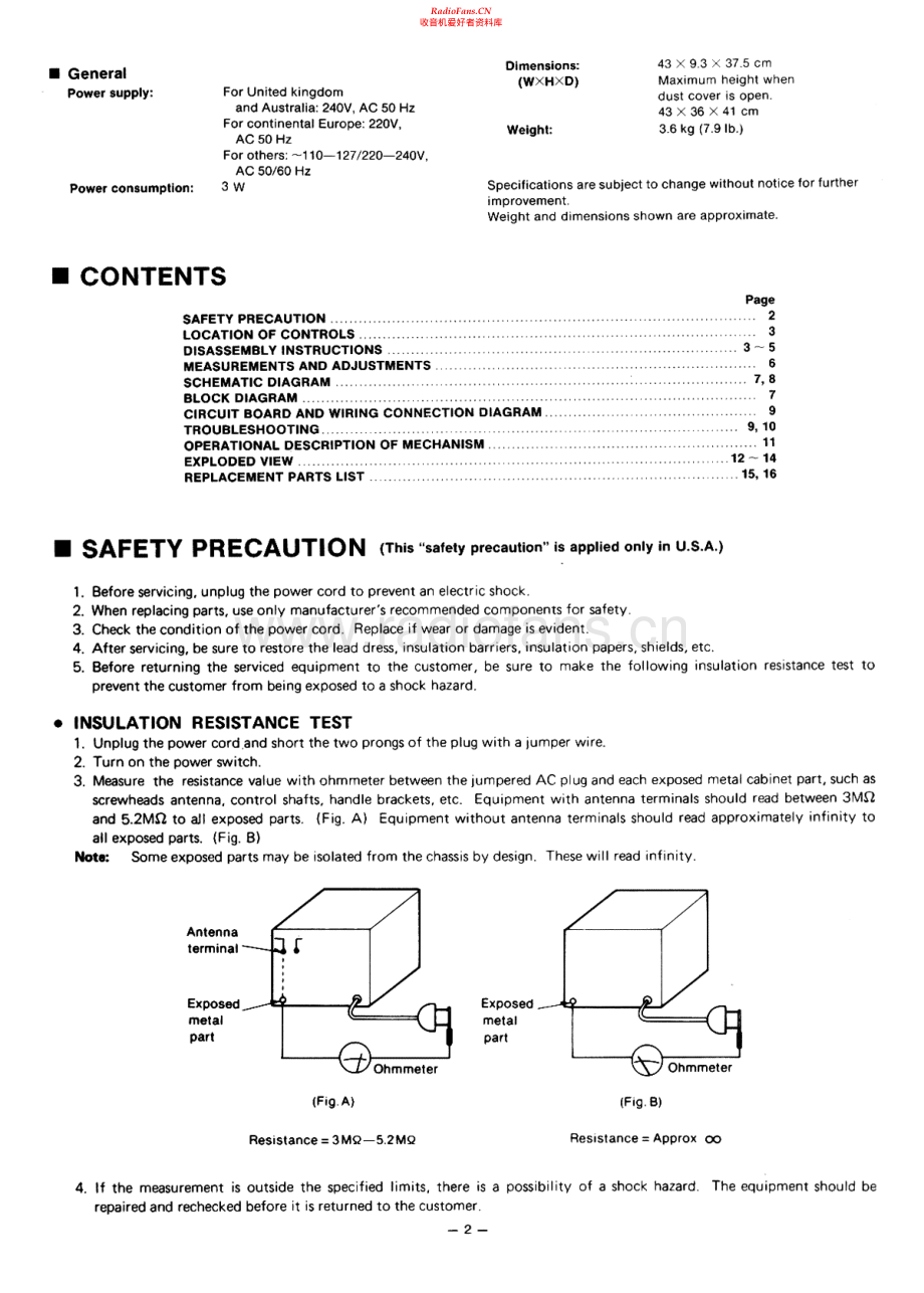 Technics-SLBD2-tt-sm 维修电路原理图.pdf_第2页