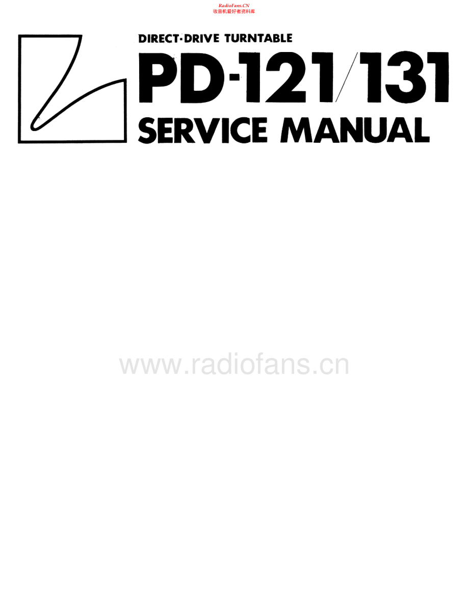 Luxman-PD121-tt-sm 维修电路原理图.pdf_第1页