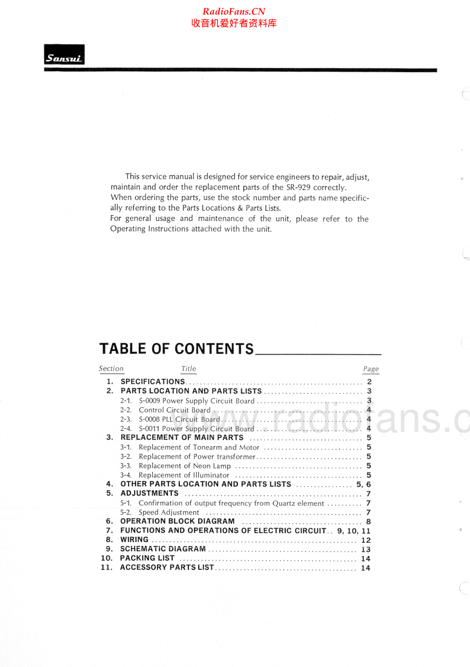 Sansui-SR929-tt-sm 维修电路原理图.pdf_第2页