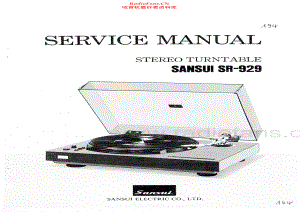 Sansui-SR929-tt-sm 维修电路原理图.pdf