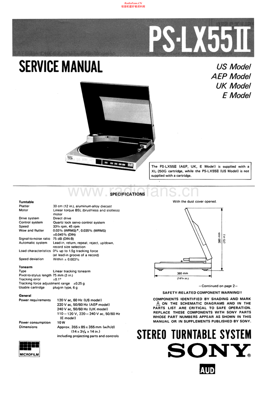 Sony-PSLX55_MKII-tt-sm 维修电路原理图.pdf_第1页