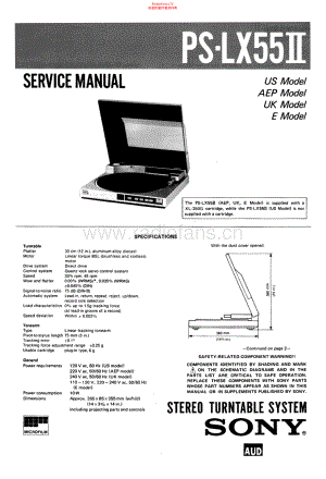 Sony-PSLX55_MKII-tt-sm 维修电路原理图.pdf