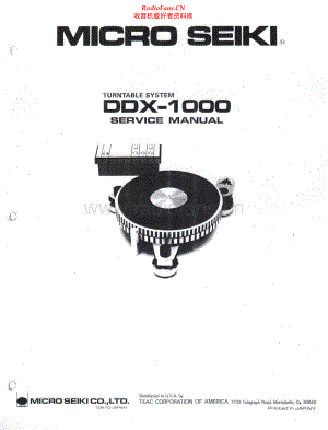 MicroSeiki-DDX1000-tt-sm 维修电路原理图.pdf
