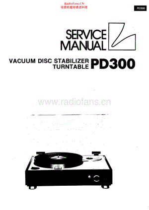 Luxman-PD300-tt-sm 维修电路原理图.pdf