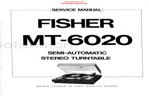 Fisher-MT6020-tt-sm维修电路原理图.pdf