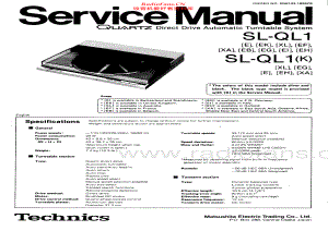Technics-SLQL1-tt-sm(1) 维修电路原理图.pdf
