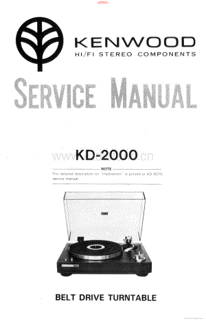 Kenwood-KD2000-tt-sm 维修电路原理图.pdf