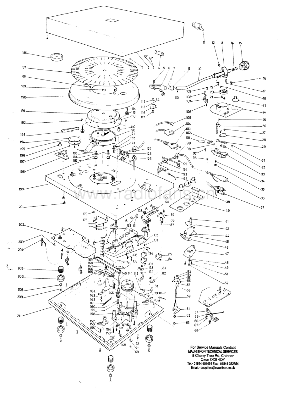 Garrard-DD131-tt-sm维修电路原理图.pdf_第3页