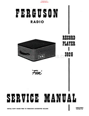 Ferguson-392G-tt-sm维修电路原理图.pdf
