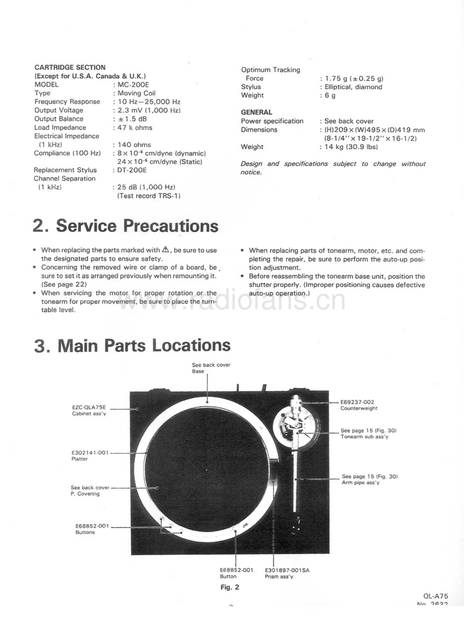 JVC-QLA75-tt-sm 维修电路原理图.pdf_第3页