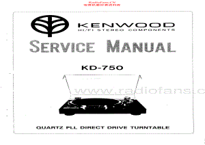 Kenwood-KD750-tt-sm 维修电路原理图.pdf