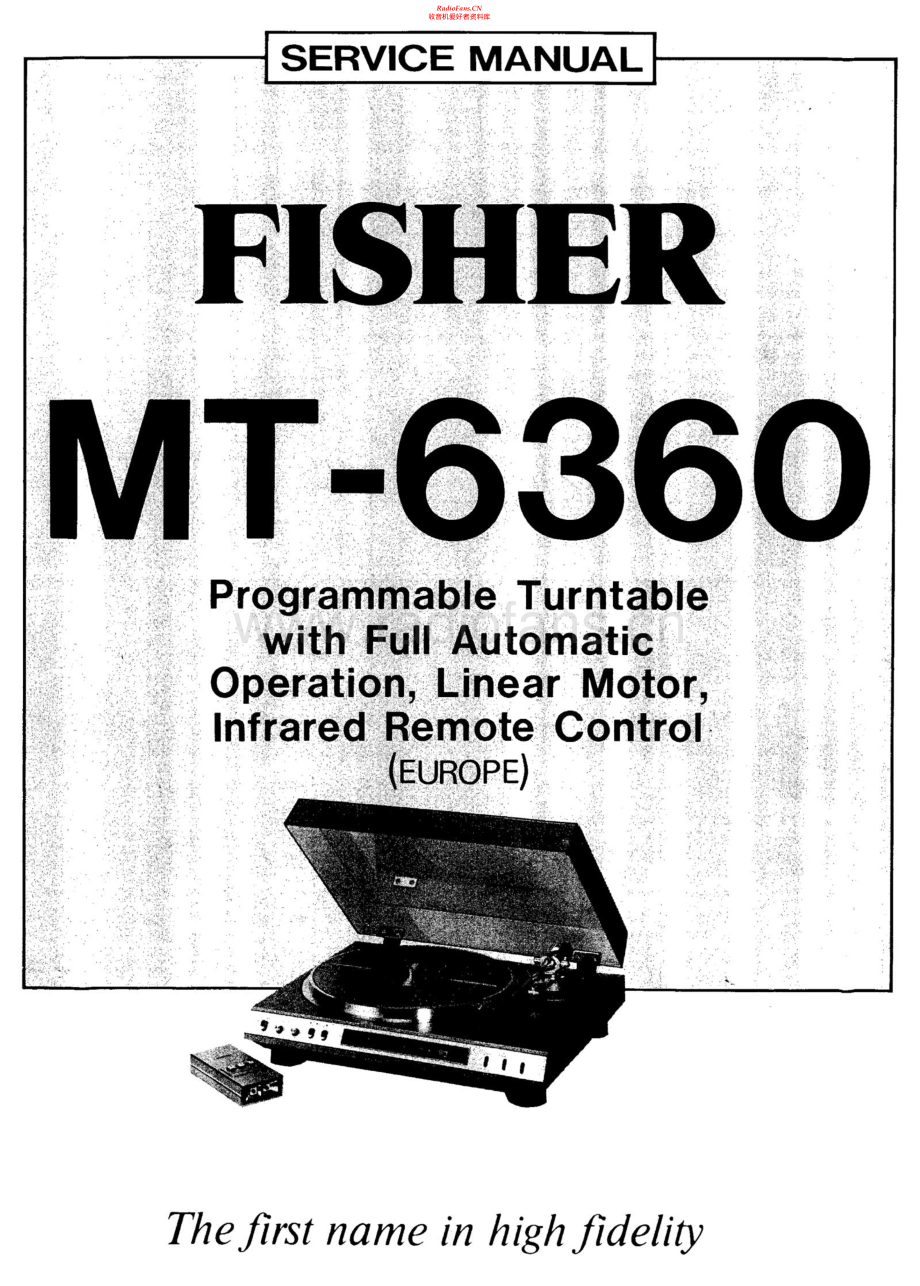 Fisher-MT6360-tt-sm维修电路原理图.pdf_第1页
