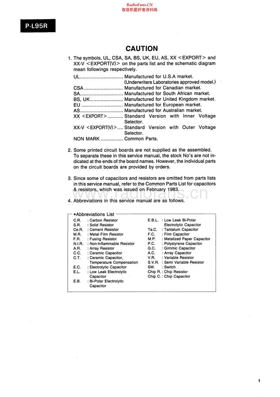 Sansui-PL95R-tt-sm 维修电路原理图.pdf_第2页