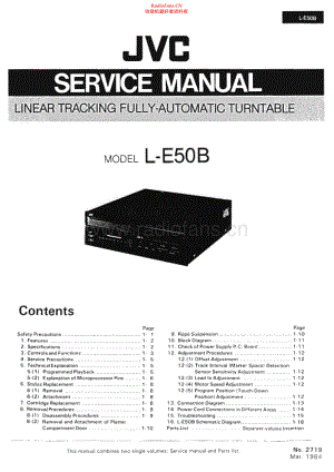 JVC-LE50B-tt-sm 维修电路原理图.pdf