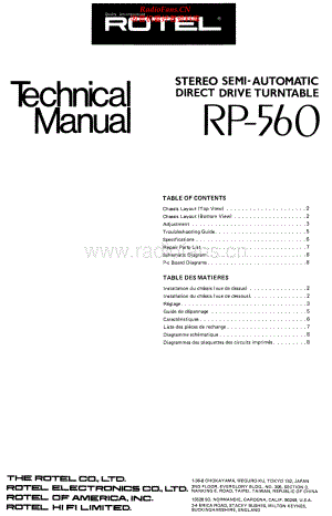 Rotel-RP560-tt-sm 维修电路原理图.pdf