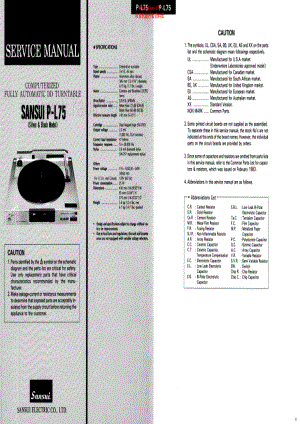 Sansui-PL75-tt-sm 维修电路原理图.pdf