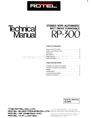 Rotel-RP300-tt-sm 维修电路原理图.pdf