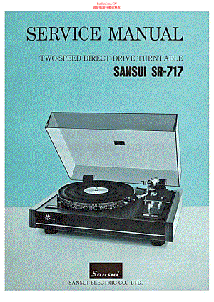 Sansui-SR717-tt-sm 维修电路原理图.pdf
