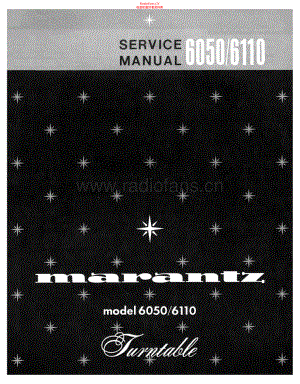 Marantz-6050-tt-sm 维修电路原理图.pdf