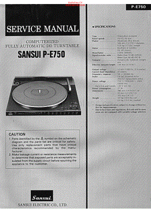 Sansui-PE750-tt-sm 维修电路原理图.pdf