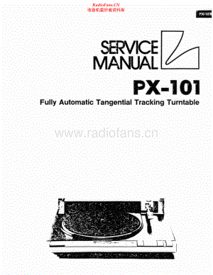 Luxman-PX101-tt-sm 维修电路原理图.pdf