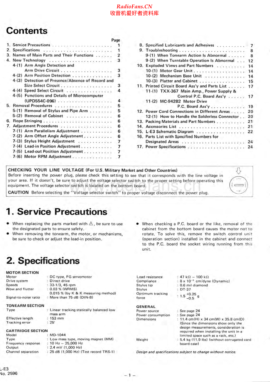JVC-LE3-tt-sm 维修电路原理图.pdf_第2页