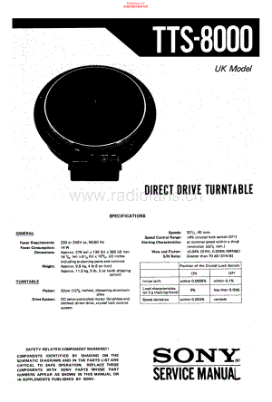 Sony-TTS8000-tt-sm 维修电路原理图.pdf