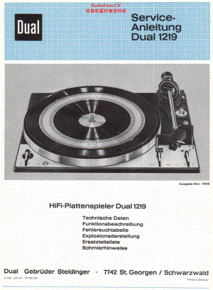 Dual-1219-tt-sm1维修电路原理图.pdf