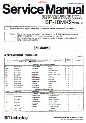 Technics-SP10_MK2-tt-sm(1) 维修电路原理图.pdf