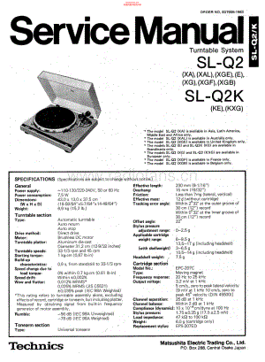 Technics-SLQ2-tt-sm(1) 维修电路原理图.pdf