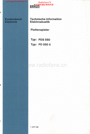 Braun-PDS550-tt-sm维修电路原理图.pdf