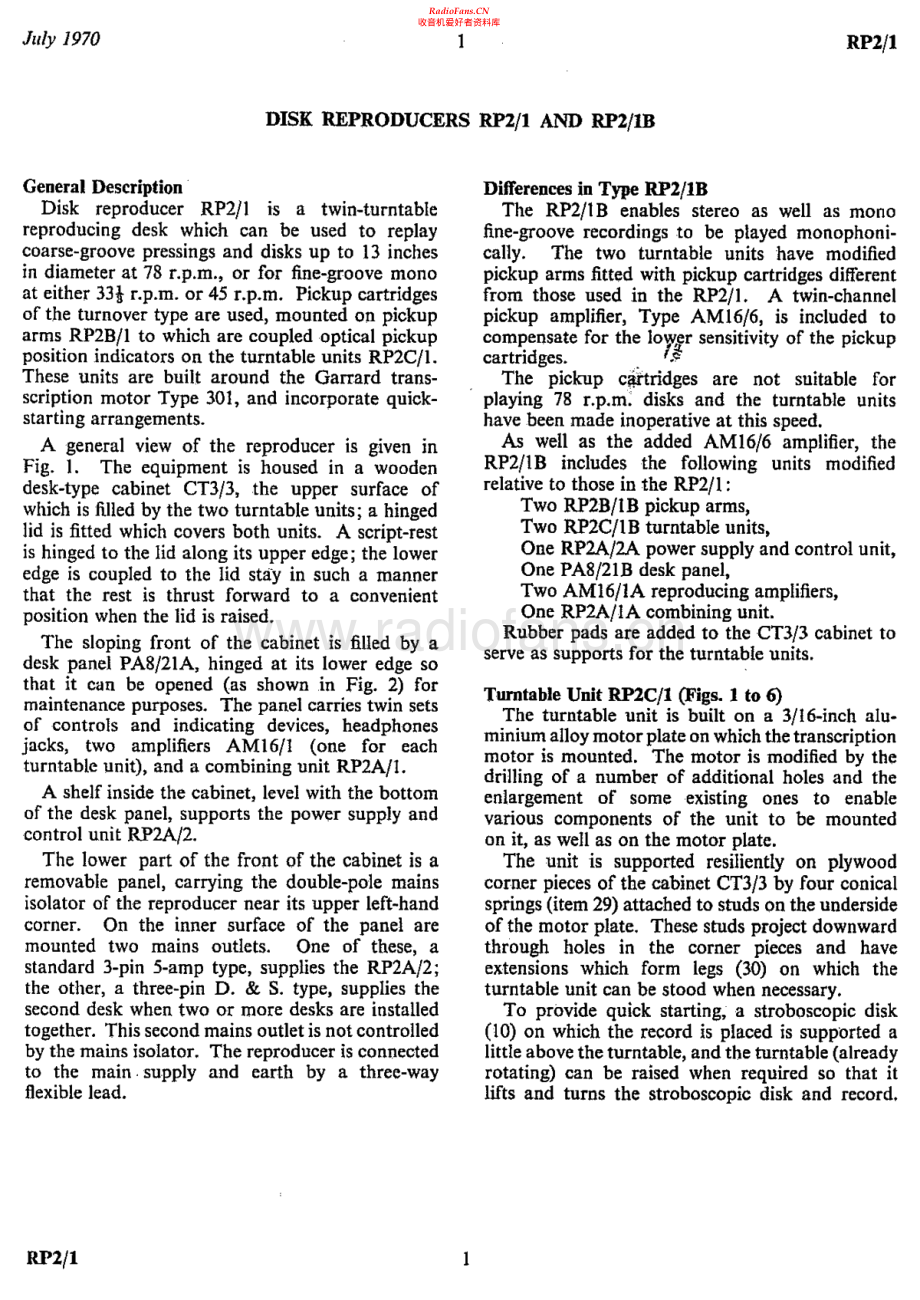Garrard-RP2-tt-sm维修电路原理图.pdf_第1页