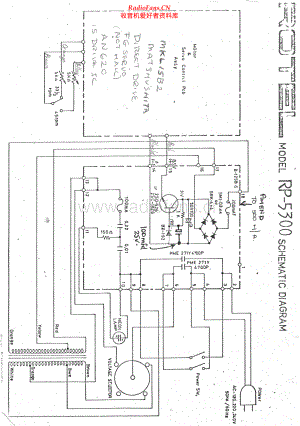 Rotel-RP5300-tt-sch 维修电路原理图.pdf