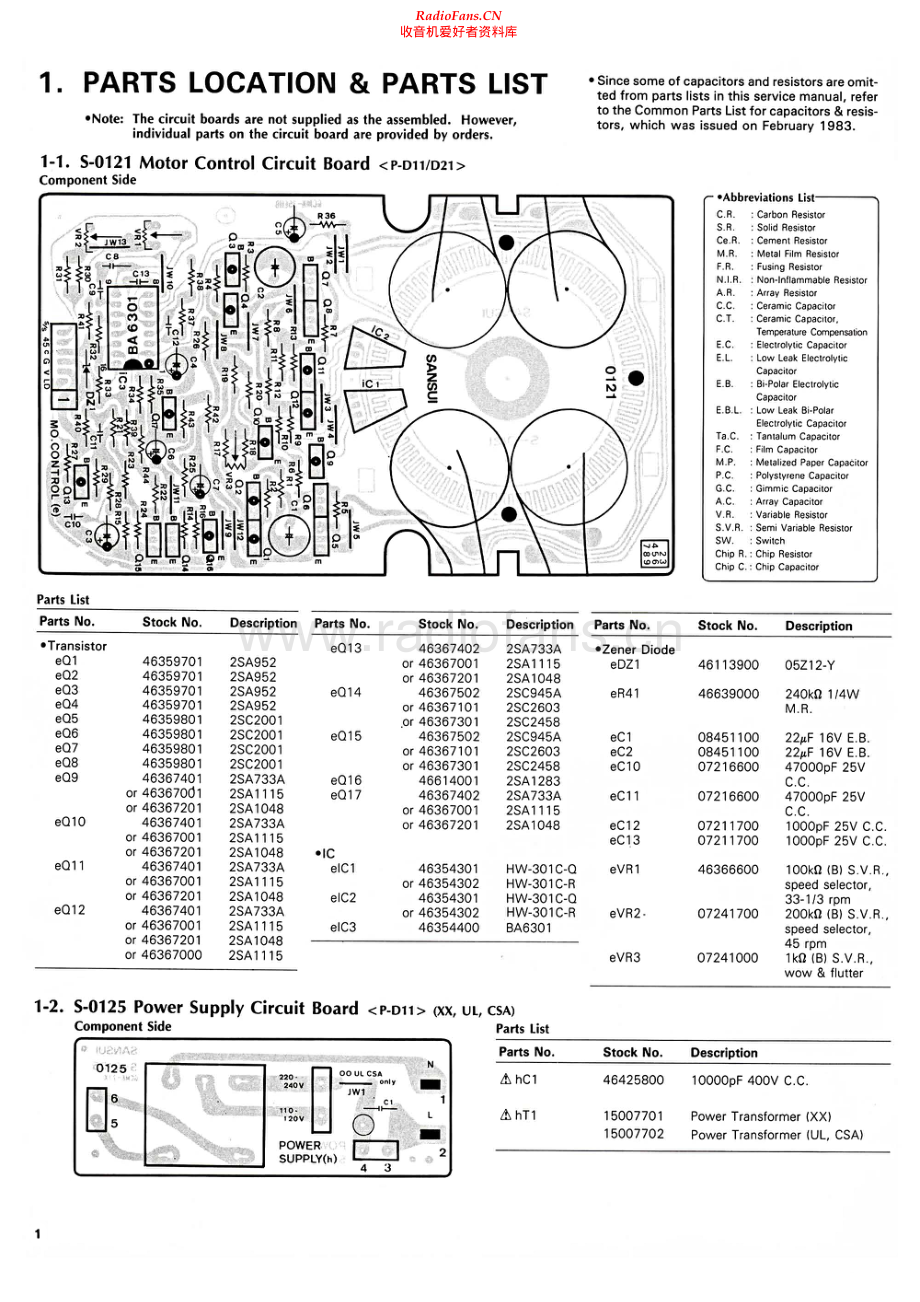 Sansui-PD11-tt-sm 维修电路原理图.pdf_第2页