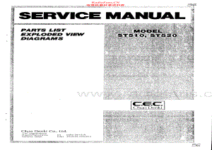 CEC-ST520-tt-sm维修电路原理图.pdf
