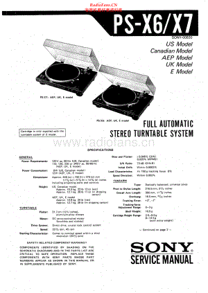 Sony-PSX7-tt-sm 维修电路原理图.pdf