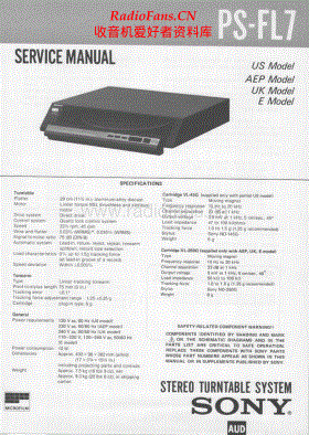 Sony-PSFL7-tt-sm 维修电路原理图.pdf