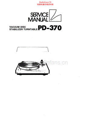Luxman-PD370-tt-sm 维修电路原理图.pdf