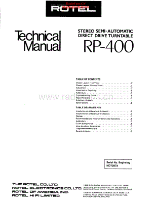 Rotel-RP400-tt-sm 维修电路原理图.pdf