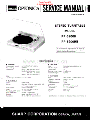 Optonica-RP5200H-tt-sm 维修电路原理图.pdf