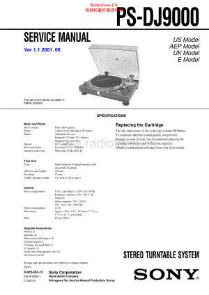 Sony-PSDJ9000-tt-sm 维修电路原理图.pdf