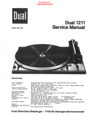 Dual-1211-tt-sm2维修电路原理图.pdf