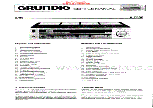 Grundig-V7500-int-sm维修电路原理图.pdf