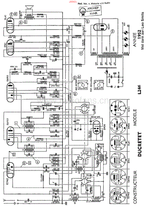 Ducretet-L246-rec-sch维修电路原理图.pdf