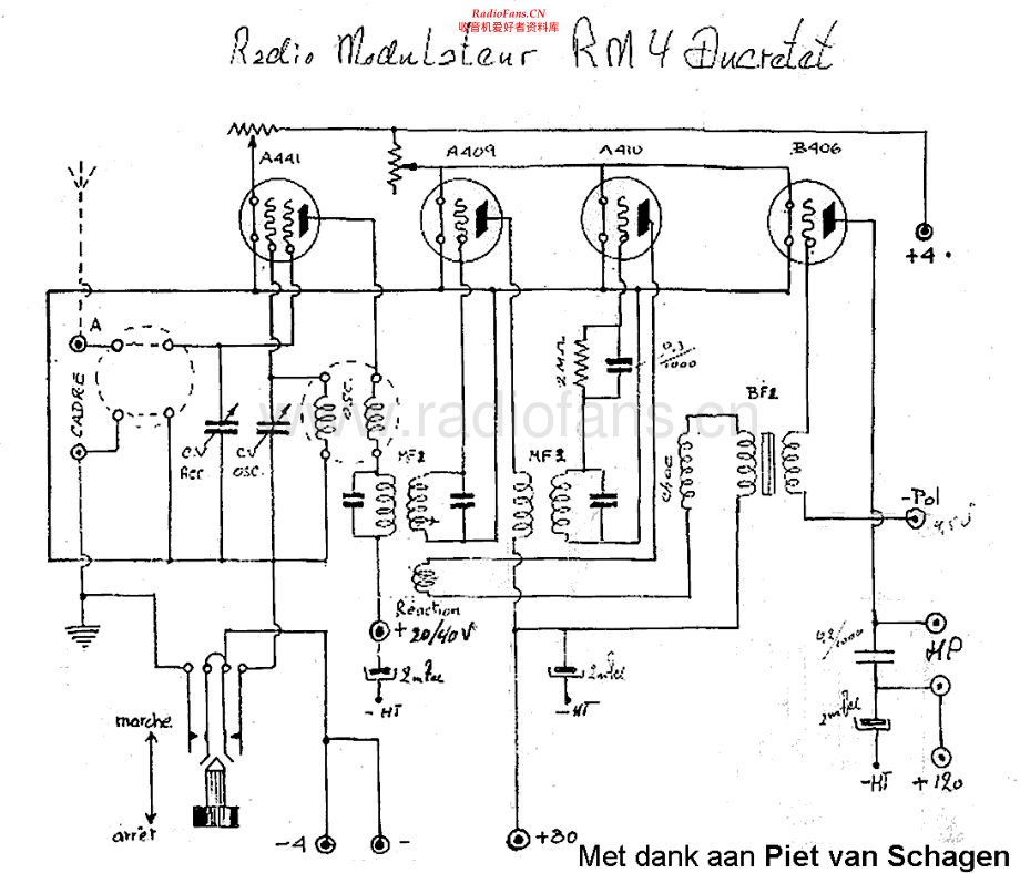 Ducretet-RM4-rec-sch维修电路原理图.pdf_第1页