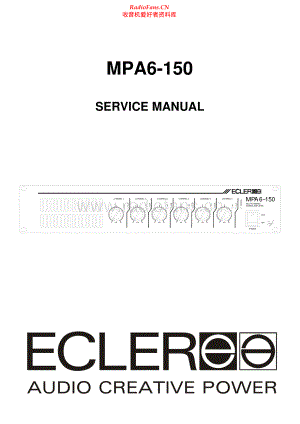 Ecler-MPA6_150-pwr-sm维修电路原理图.pdf