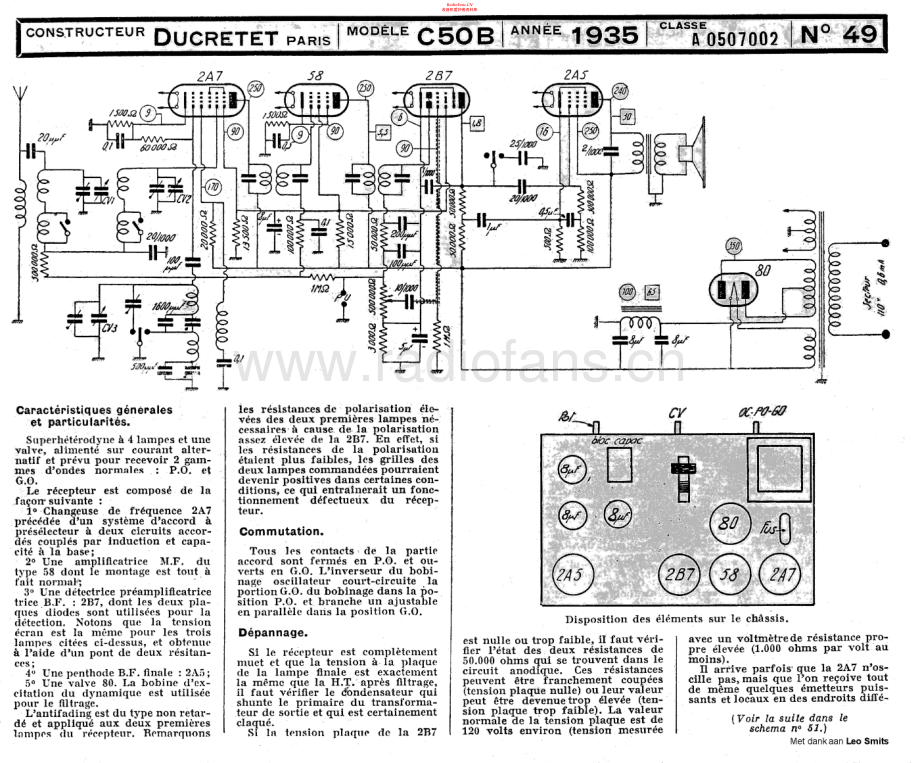 Ducretet-C50B_1933-rec-sm维修电路原理图.pdf_第1页