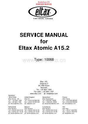 Eltax-Atomic-A15_2-sub-sm维修电路原理图.pdf