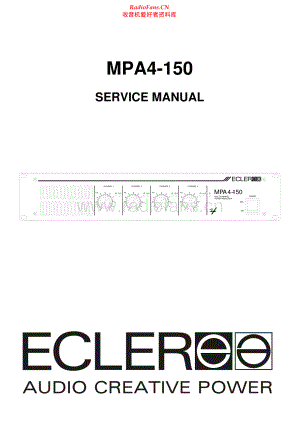 Ecler-MPA4_150-pwr-sm维修电路原理图.pdf