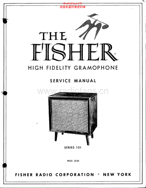 Fisher-101_EL84-pwr-sch维修电路原理图.pdf